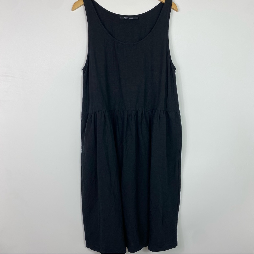 Alpha60 dress black tank large